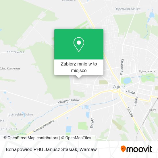 Mapa Behapowiec PHU Janusz Stasiak