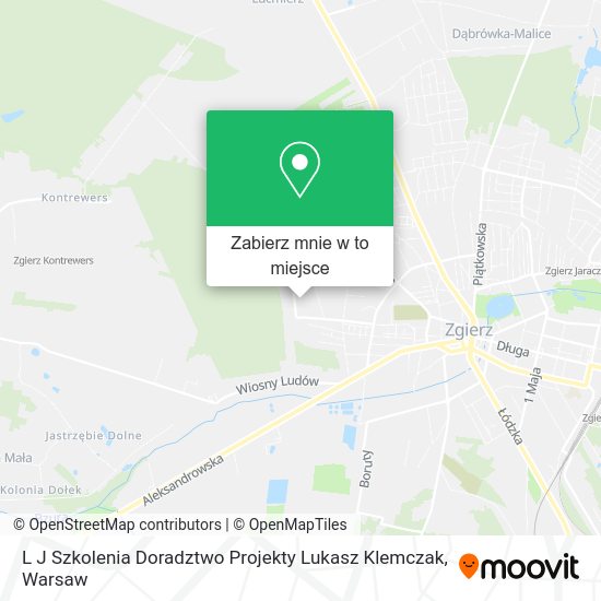 Mapa L J Szkolenia Doradztwo Projekty Lukasz Klemczak