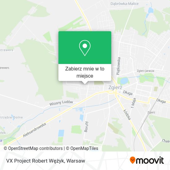 Mapa VX Project Robert Wężyk