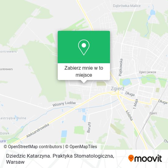 Mapa Dziedzic Katarzyna. Praktyka Stomatologiczna