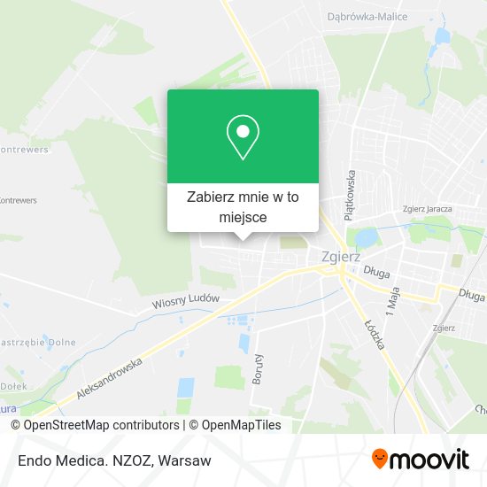 Mapa Endo Medica. NZOZ