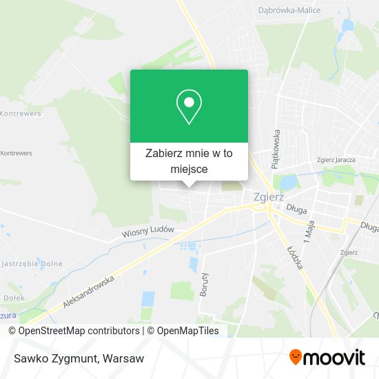 Mapa Sawko Zygmunt