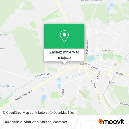 Mapa Akademia Malucha Skrzat