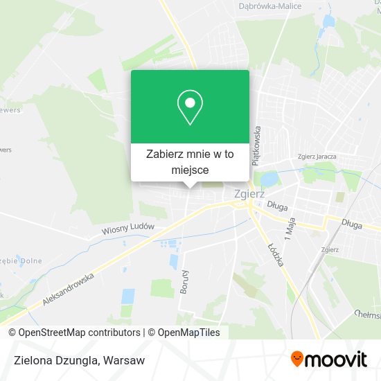 Mapa Zielona Dzungla