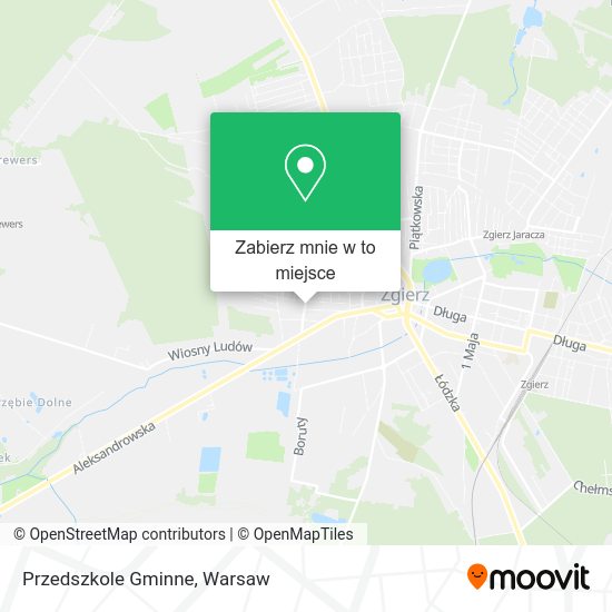 Mapa Przedszkole Gminne