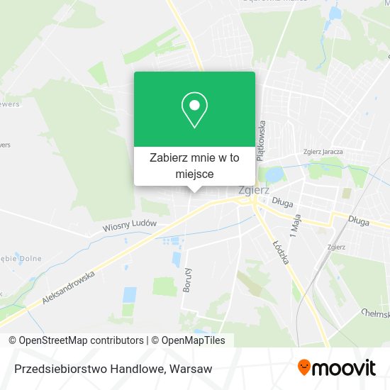 Mapa Przedsiebiorstwo Handlowe