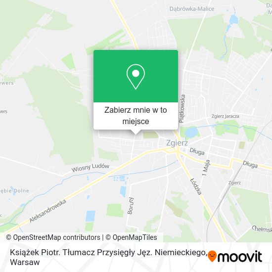 Mapa Książek Piotr. Tłumacz Przysięgły Jęz. Niemieckiego