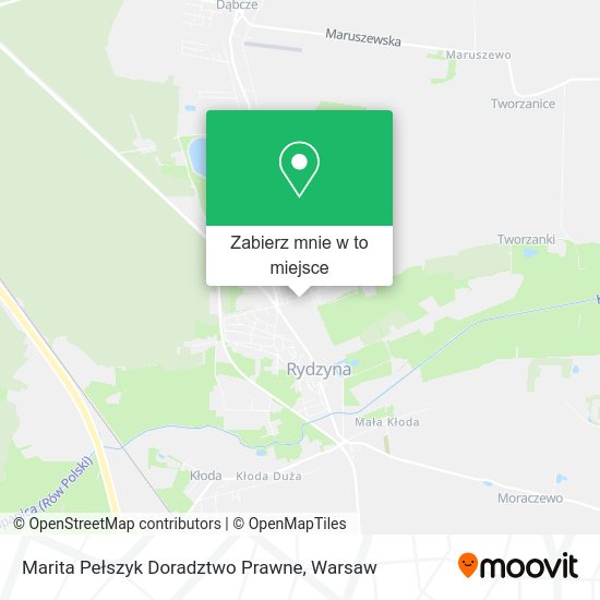 Mapa Marita Pełszyk Doradztwo Prawne