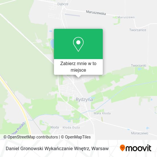 Mapa Daniel Gronowski Wykańczanie Wnętrz