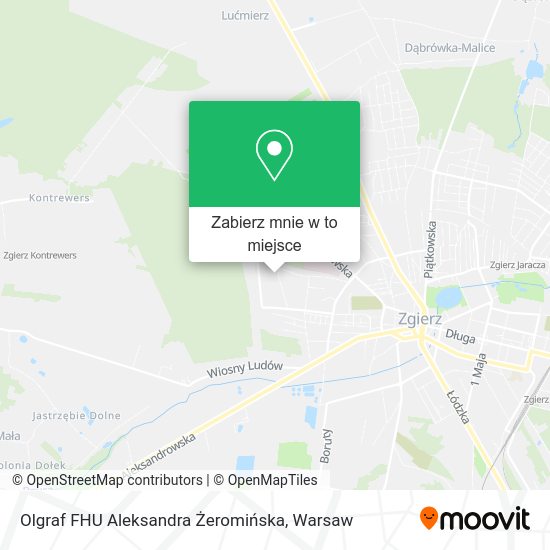 Mapa Olgraf FHU Aleksandra Żeromińska