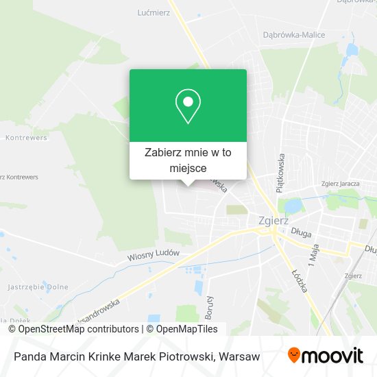 Mapa Panda Marcin Krinke Marek Piotrowski