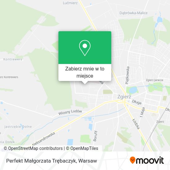 Mapa Perfekt Małgorzata Trębaczyk