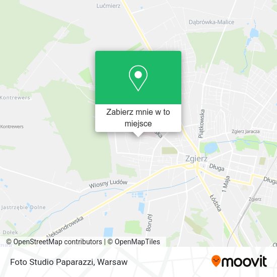 Mapa Foto Studio Paparazzi