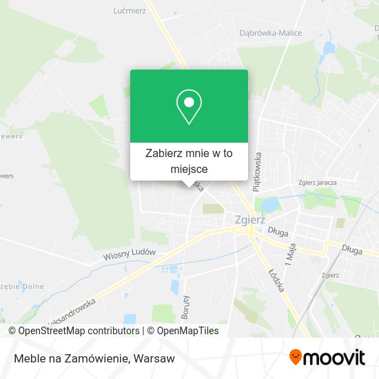 Mapa Meble na Zamówienie