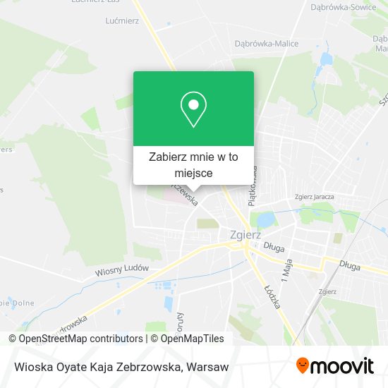 Mapa Wioska Oyate Kaja Zebrzowska