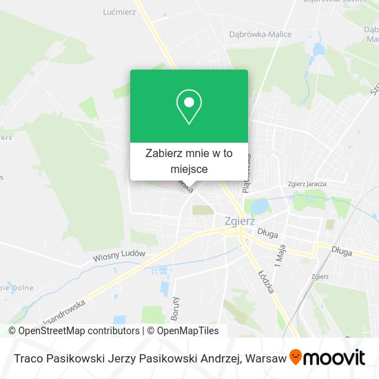 Mapa Traco Pasikowski Jerzy Pasikowski Andrzej