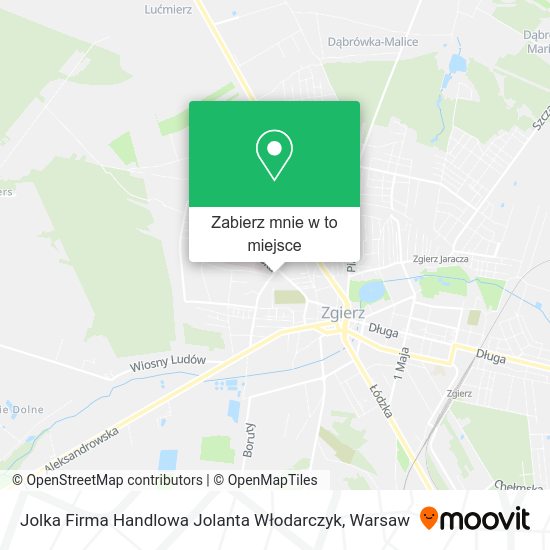 Mapa Jolka Firma Handlowa Jolanta Włodarczyk