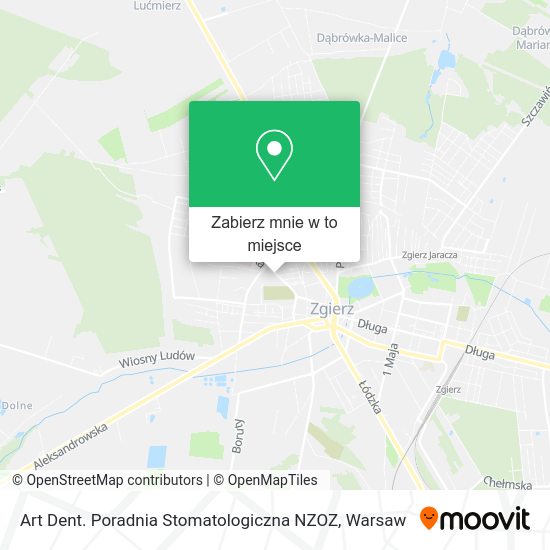 Mapa Art Dent. Poradnia Stomatologiczna NZOZ