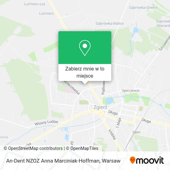 Mapa An-Dent NZOZ Anna Marciniak-Hoffman