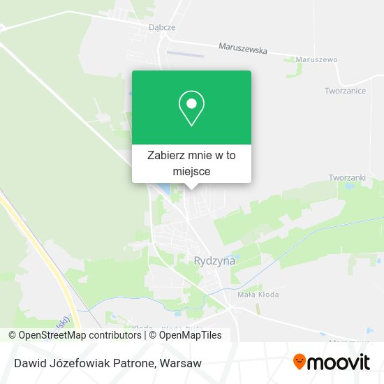 Mapa Dawid Józefowiak Patrone