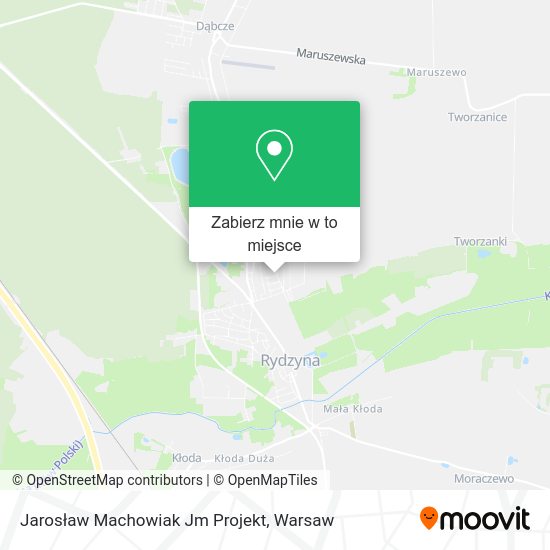 Mapa Jarosław Machowiak Jm Projekt