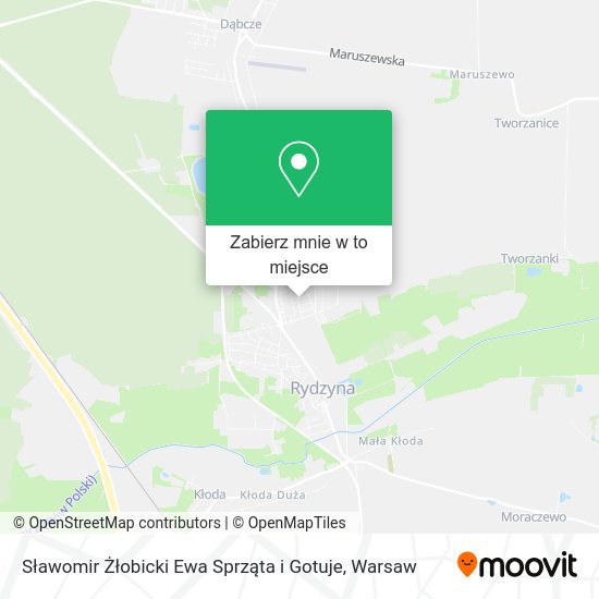 Mapa Sławomir Żłobicki Ewa Sprząta i Gotuje