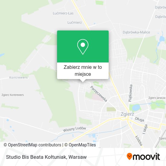 Mapa Studio Bis Beata Kołtuniak