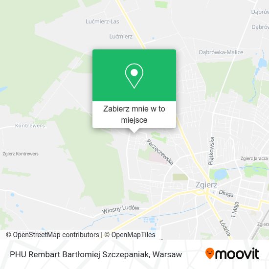 Mapa PHU Rembart Bartłomiej Szczepaniak