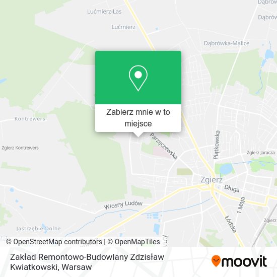 Mapa Zakład Remontowo-Budowlany Zdzisław Kwiatkowski