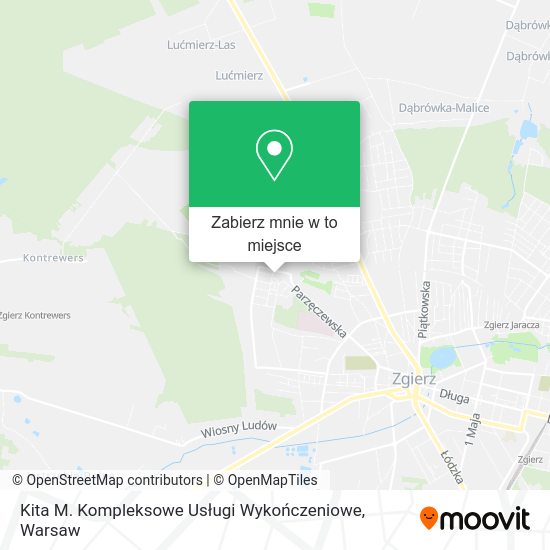 Mapa Kita M. Kompleksowe Usługi Wykończeniowe