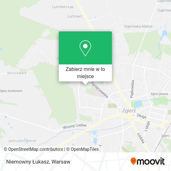 Mapa Niemowny Łukasz