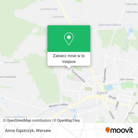 Mapa Anna Gąszczyk