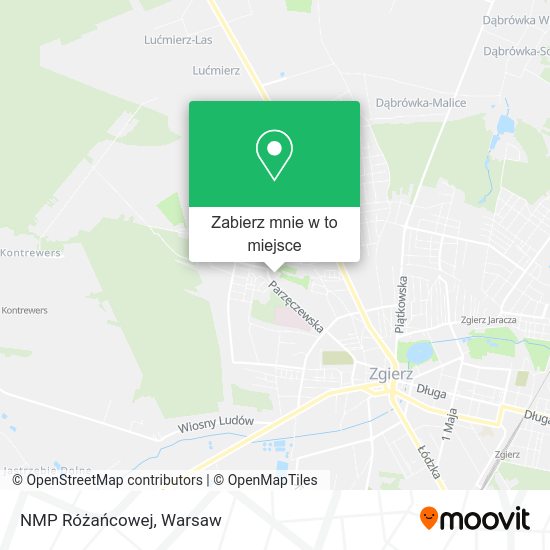 Mapa NMP Różańcowej