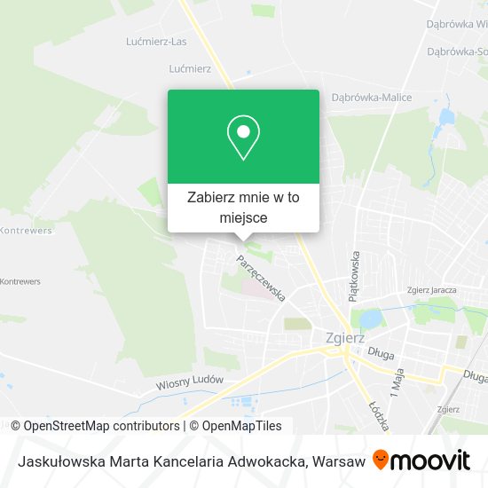 Mapa Jaskułowska Marta Kancelaria Adwokacka