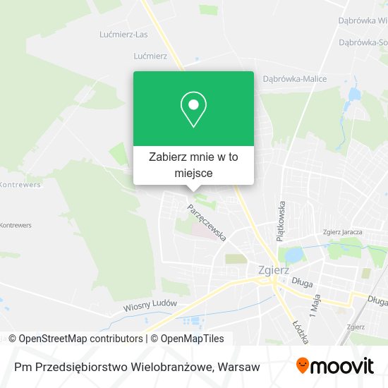 Mapa Pm Przedsiębiorstwo Wielobranżowe