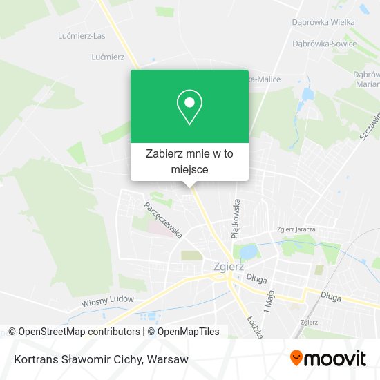 Mapa Kortrans Sławomir Cichy