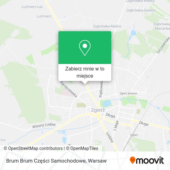 Mapa Brum Brum Części Samochodowe