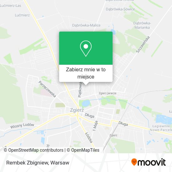 Mapa Rembek Zbigniew