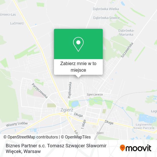 Mapa Biznes Partner s.c. Tomasz Szwajcer Sławomir Więcek