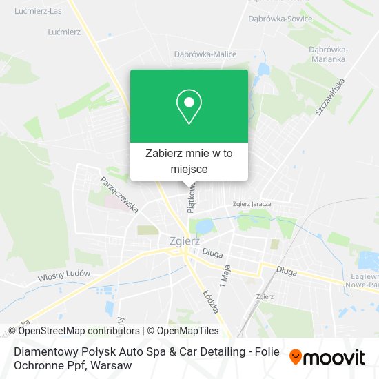 Mapa Diamentowy Połysk Auto Spa & Car Detailing - Folie Ochronne Ppf