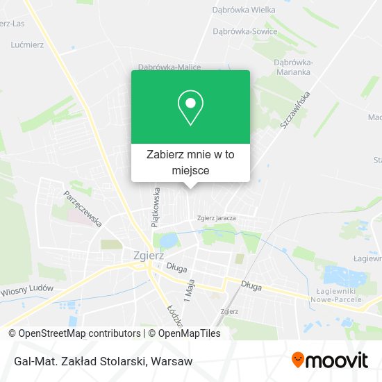 Mapa Gal-Mat. Zakład Stolarski