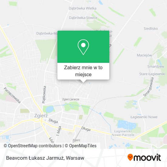 Mapa Beavcom Łukasz Jarmuż