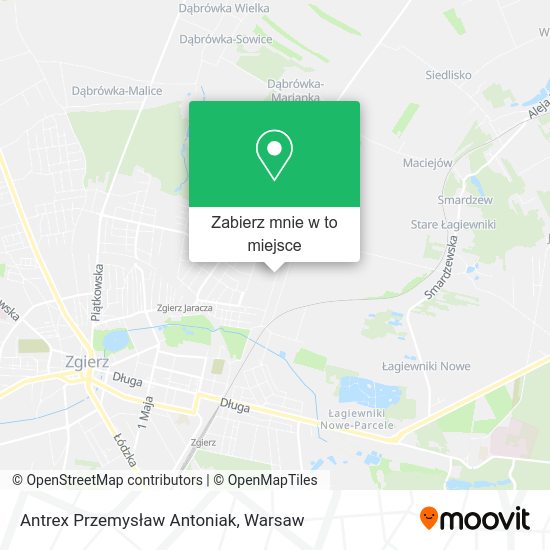 Mapa Antrex Przemysław Antoniak