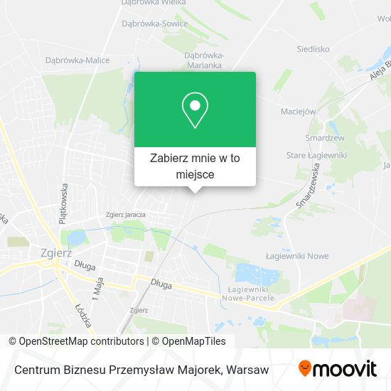 Mapa Centrum Biznesu Przemysław Majorek