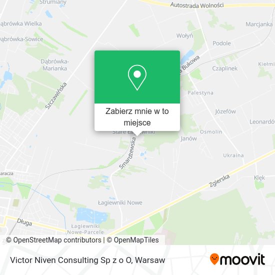 Mapa Victor Niven Consulting Sp z o O