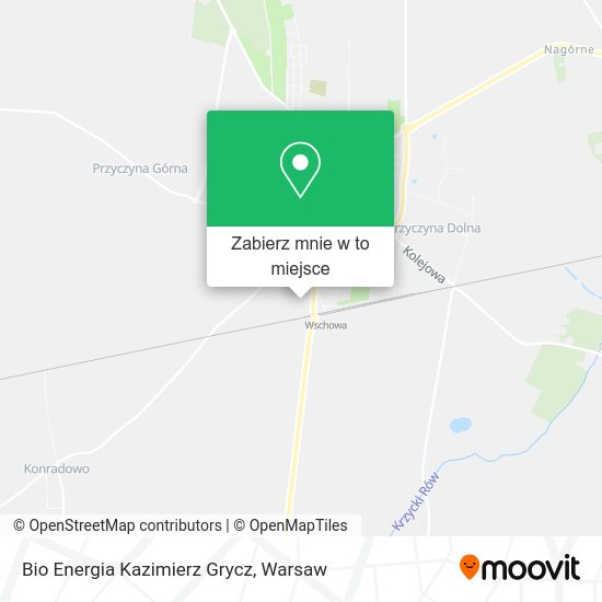 Mapa Bio Energia Kazimierz Grycz