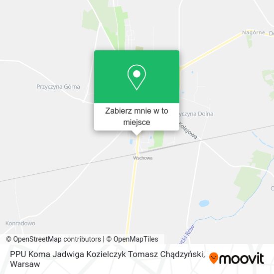 Mapa PPU Koma Jadwiga Kozielczyk Tomasz Chądzyński