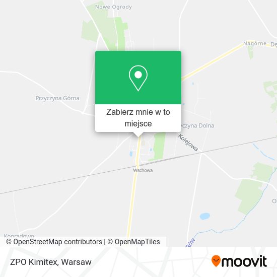 Mapa ZPO Kimitex