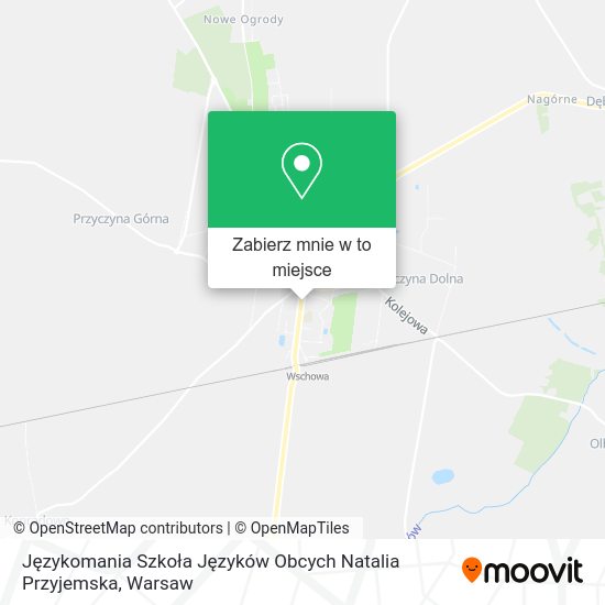 Mapa Językomania Szkoła Języków Obcych Natalia Przyjemska