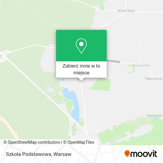 Mapa Szkoła Podstawowa